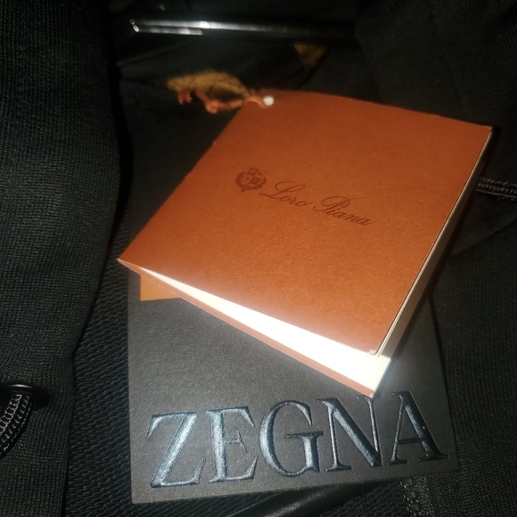 Zegna hoodie medium size black and grey - Picture 1 of 6